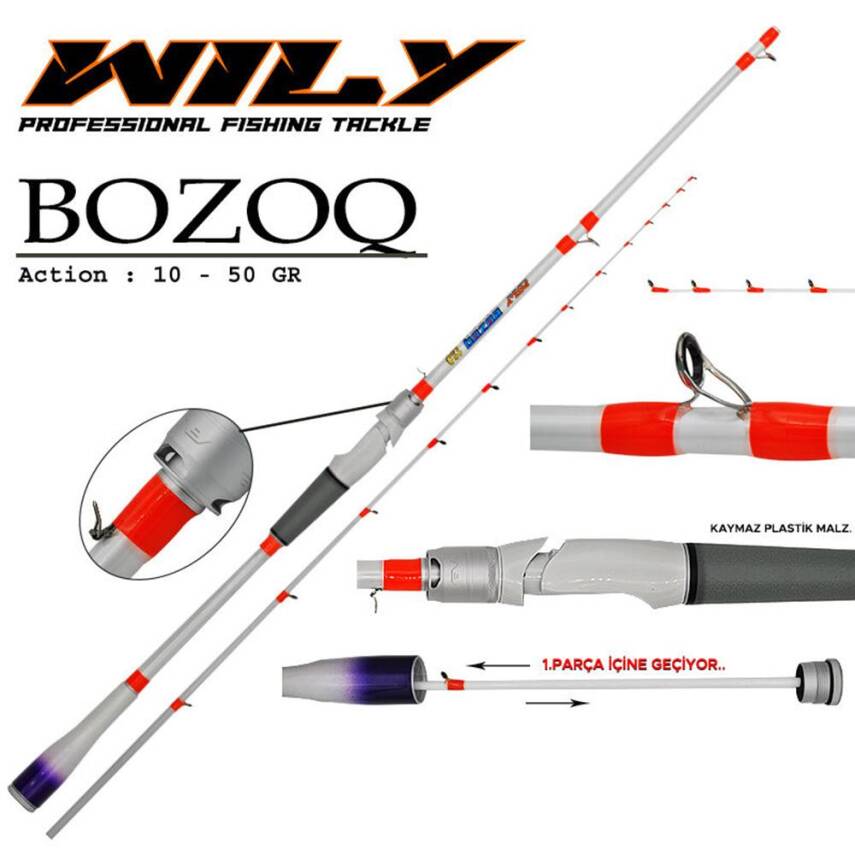 Wily Portfish Bozoq 210cm 10-50gr Tekne-Bot Kamışı - 2