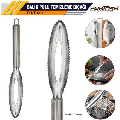 Portfish Metal Balık Pulu Temizleme Aparatı 21cm
