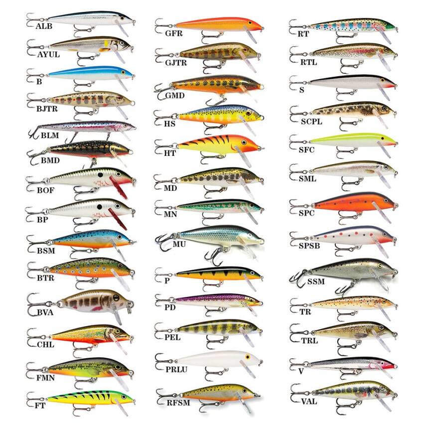 Rapala Countdown 110mm Trolling Sırtı Yem - 1