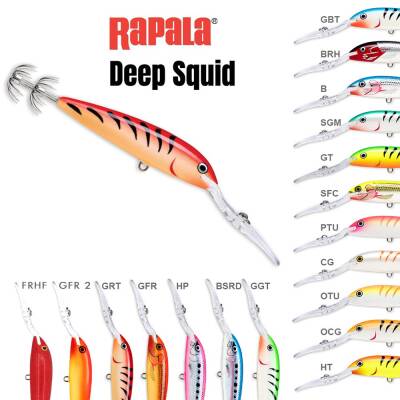 Rapala Deep Squid 9cm Kalamar Zokası