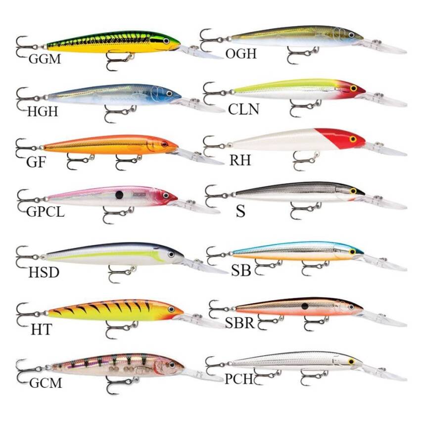 Rapala Down Deep Husky Jerk 100mm Trolling Sırtı Yem - 1
