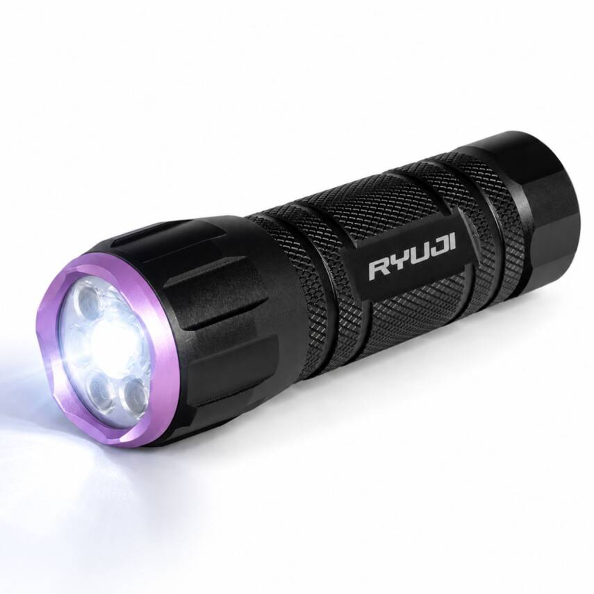 Ryuji 120 Lümen Beyaz + UV El Feneri - 2