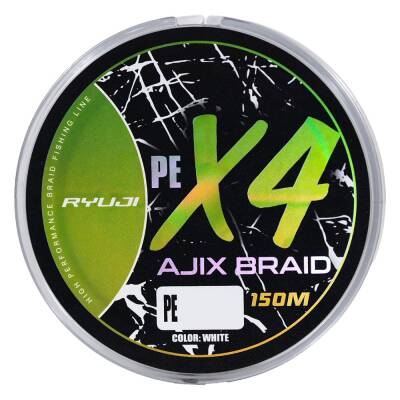 Ryuji Ajix Braid 4X 150mt White İp Misina - 2