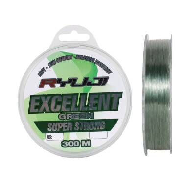 Ryuji Excellent 300mt Green Monofilament Misina