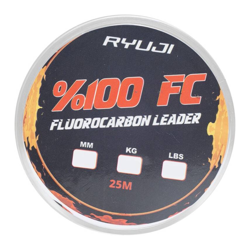 Ryuji Fluoro Carbon 25 M Shock Leader Misina - 3
