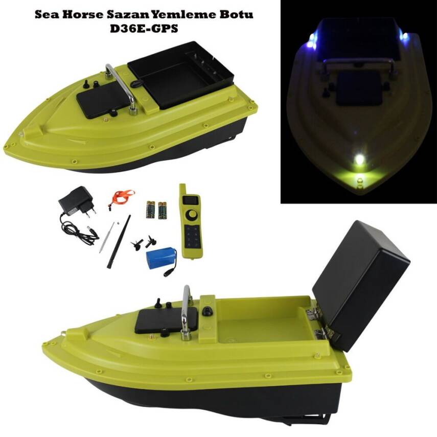 Sea Horse D36E GPS Derinlik Göstergeli Balık Yemleme Botu - 2