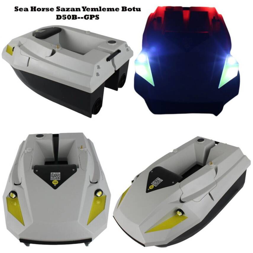 Sea Horse D50B GPS Balık Yemleme Botu - 2