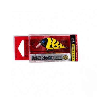 Sea Horse Fans Crank UV Arı Desenli 36mm 3.8gr LRF Maket Yem - 3