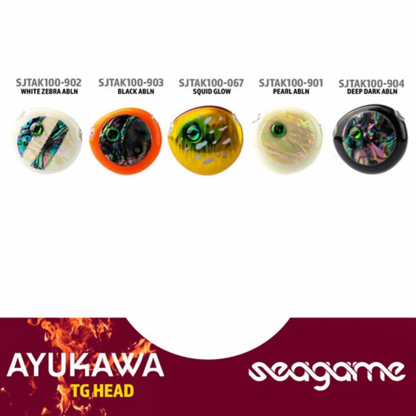 Seagame Ayukawa 100gr Tungsten Tai Rubber Jig Yem - 1