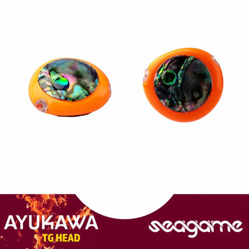 Seagame Ayukawa 60gr Tungsten Tai Rubber Jig Yem - 4