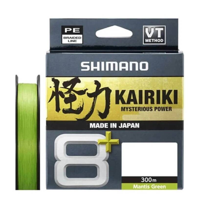Shimano Kairiki 8 + Plus 300m Mantis Green İp Misina - 1
