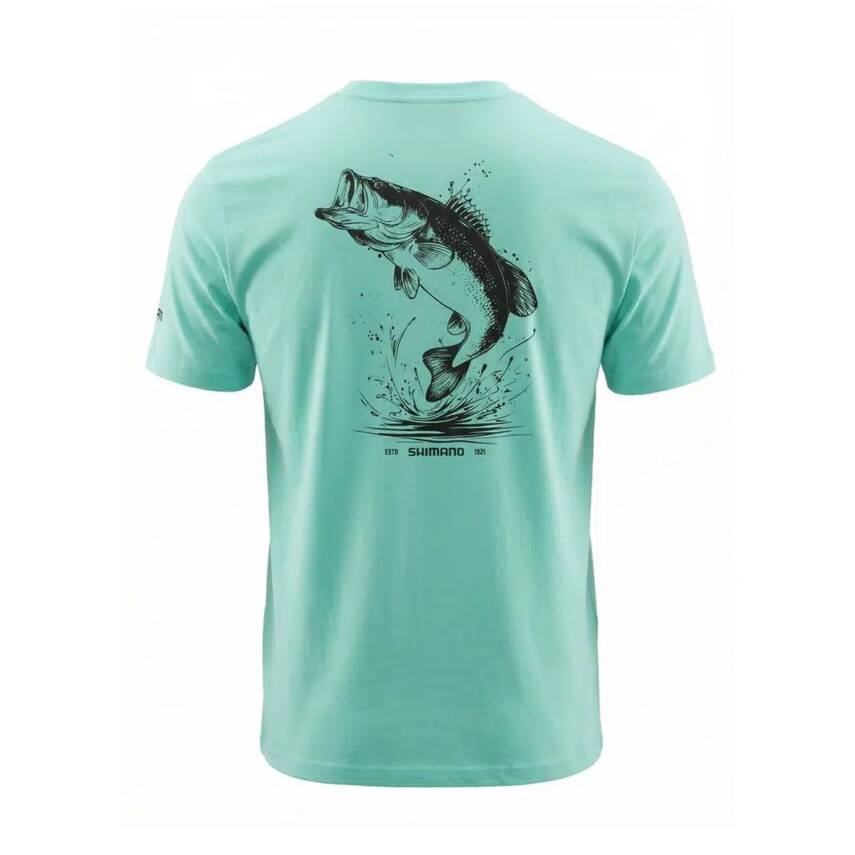 Shimano Mint Sea Bass T-Shirt - 1