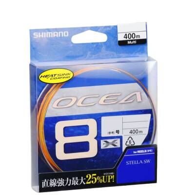 Shimano Ocea Braid 8x 400mt Multicolor İp Misina
