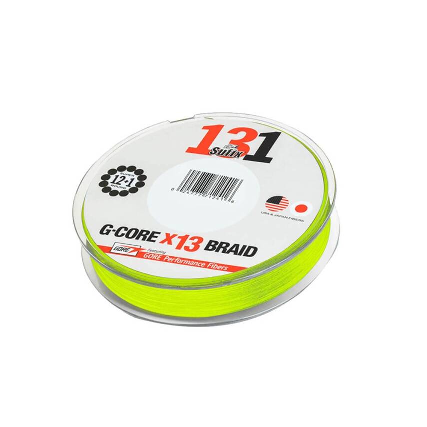 Sufix 131 G-Core X13 150mt Braid Chartreuse İp Misina - 2