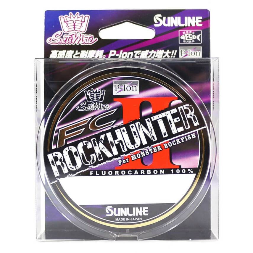 Sunline Fc Rock Hunter II 100mt Fluorocarbon Leader Misina - 1