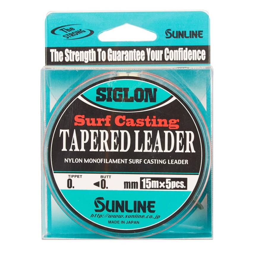 Sunline Siglon Tapered Leader 15x5m Misina - 0,23/0,47mm - 1