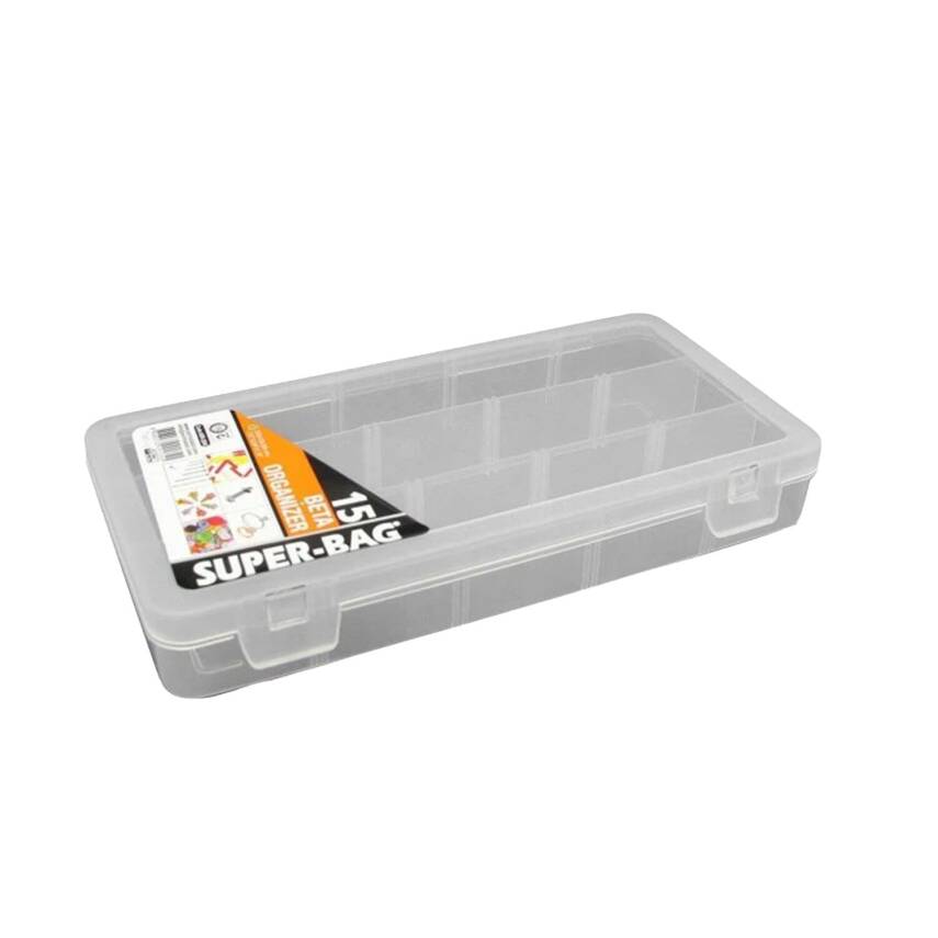 Super Bag Lure Box 15 Bölme Balıkçı Kutusu - 2