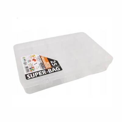 Super Bag Lure Box 25 Bölme Balıkçı Kutusu