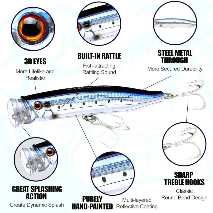 Tackle House Feed Popper 135mm 45gr Dot Maket Yem - 4