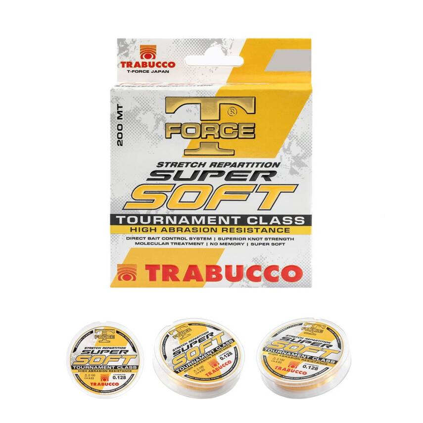Trabucco T-Force Süper Soft 200mt Olta Misinası - 1