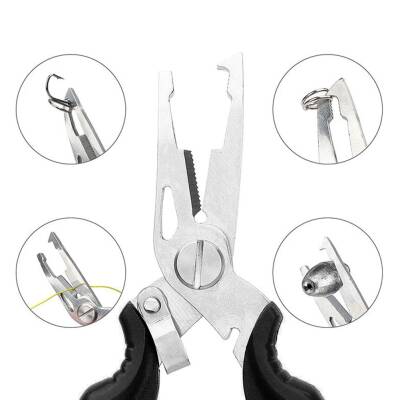 Bauer Balıkçı Aksesuar Seti Paslanmaz Pense ve Balık Tutucu Fish Grip - 4