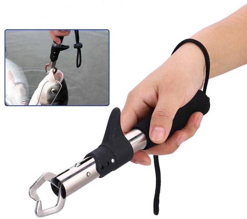 Bauer 21cm Fish Grip Paslanmaz Çelik Balık Tutucu - 2