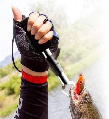 Bauer 21cm Fish Grip Paslanmaz Çelik Balık Tutucu - 3