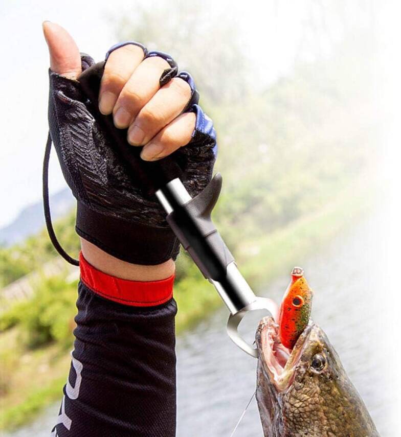 Bauer 21cm Fish Grip Paslanmaz Çelik Balık Tutucu - 3