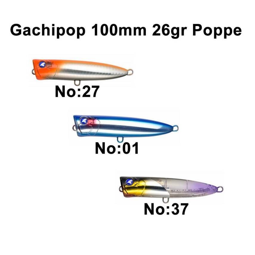 BlueBlue Gachipop 100mm 26gr Popper Yem - 1