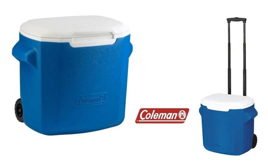 Coleman Performance 28 QT Tekerlekli 26lt Soğutucu Buzluk-Mavi - 1