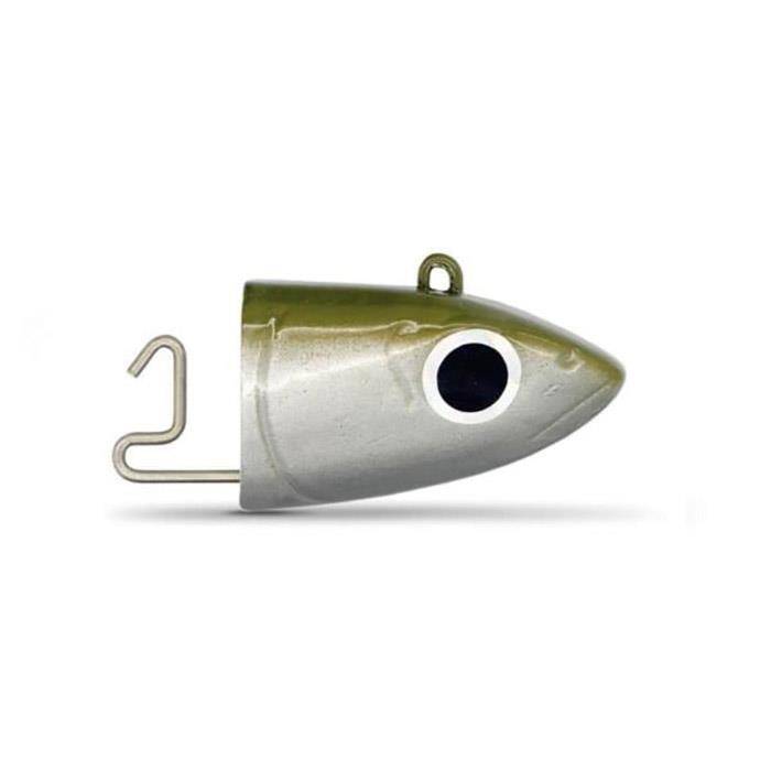 Fiiish Black Minnow No:5 Kafa Deep 90gr Kaki Jighead - 3
