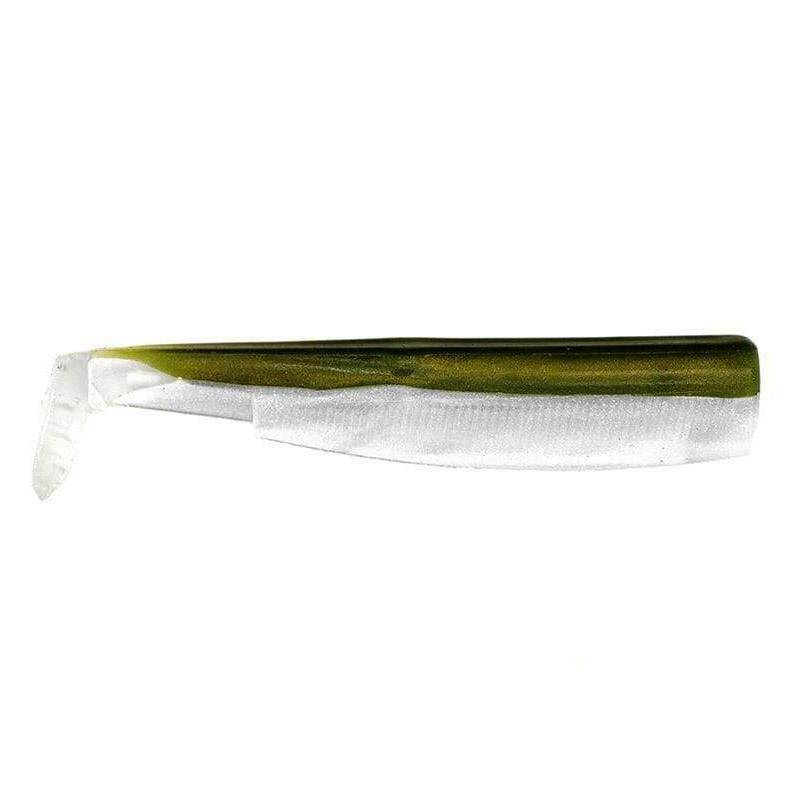 Fiiish Black Minnow No:6 Gövde 200mm 2 Adet Kaki Silikon Yem - 3