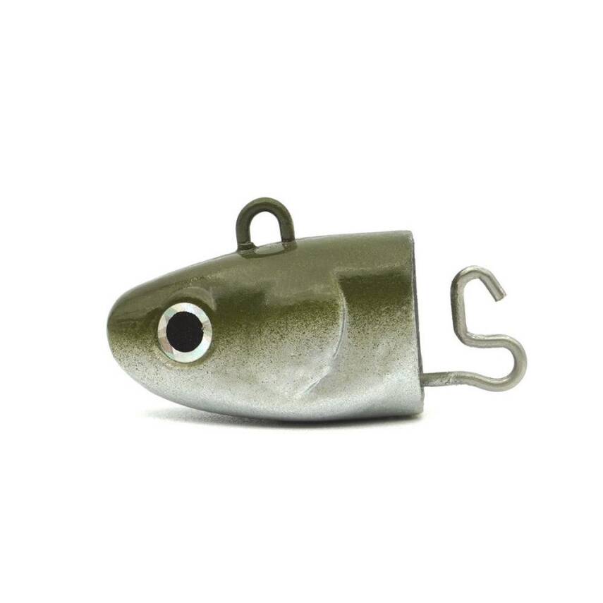 Fiiish Black Minnow No:6 Kafa Extra Deep 240gr Kaki Jighead - 3