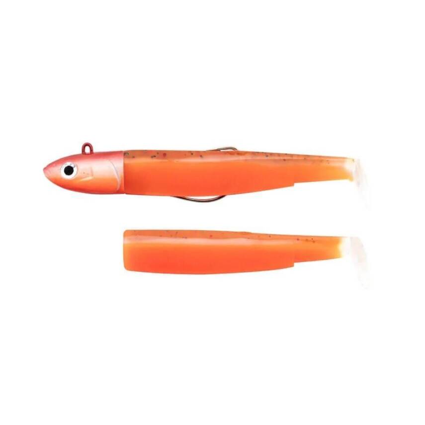 Fiiish Black Minnow No:5 Combo 160mm 90gr Orange Glow Silikon Yem - 1