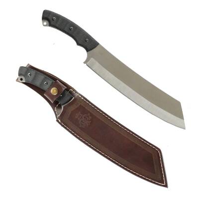 Foçalı 5011 Yatağan El Yapımı 38cm Kompakt Av Kamp Bıçağı - 2