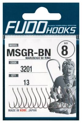 Fudo 3201 Maruseigo W/RING Black Nikel İğne - 2