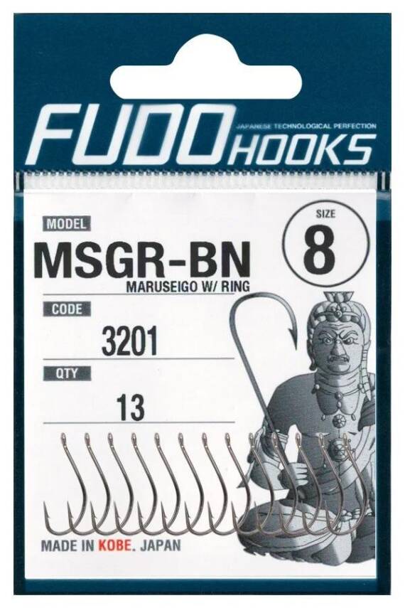 Fudo 3201 Maruseigo W/RING Black Nikel İğne - 2
