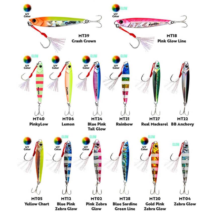 Fujin Jig-X 20gr Light Jigging Jig Yem - 1
