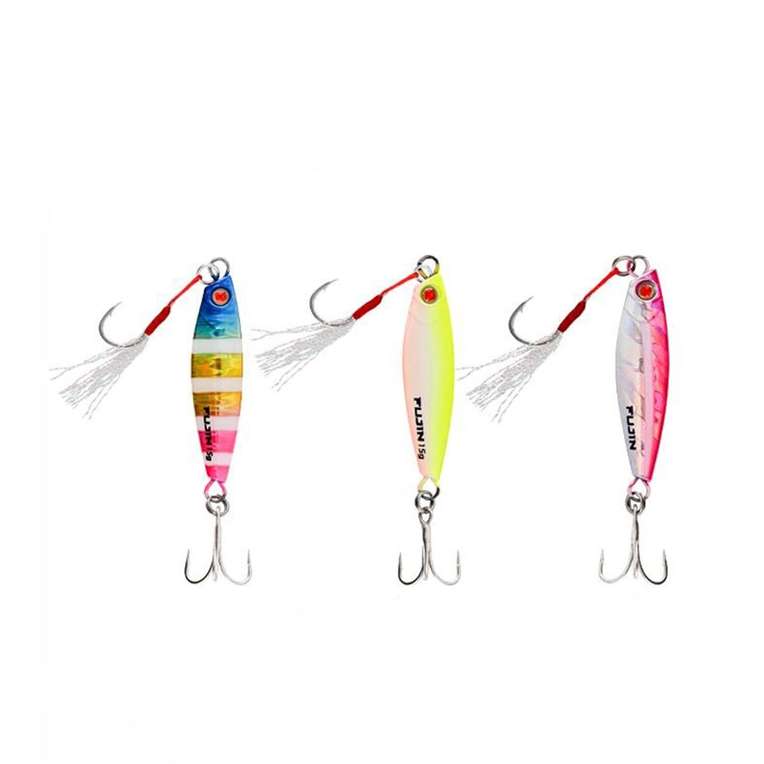 Fujin Jig-X Trio 3lü Micro Jig 10gr | Foçalı Av