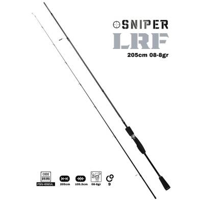 Fujin Sniper 205cm 08-8gr LRF Olta Kamışı - 1