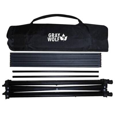 Gray Wolf Katlanır Alüminyum Deluxe Kamp Masası (Taşıma Çantalı) - 2