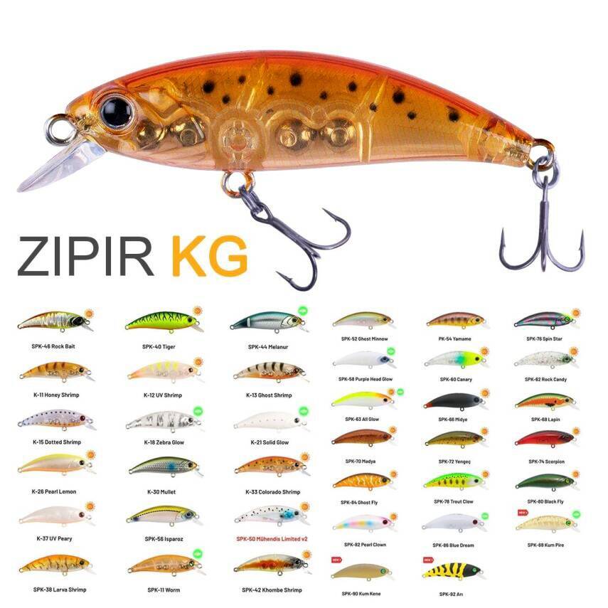 Hanfish Zıpır KG 5cm 4.5gr LRF Maket Yem - 1