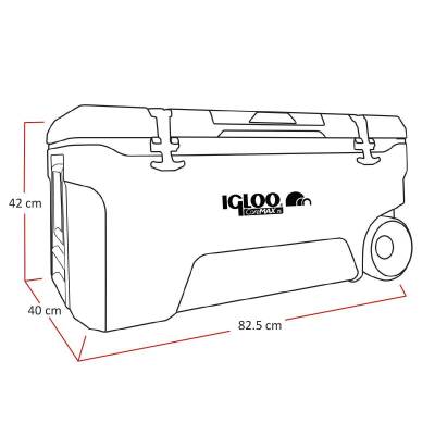 Igloo CoreMAX 75 Lt Tekerlekli Buzluk - 3