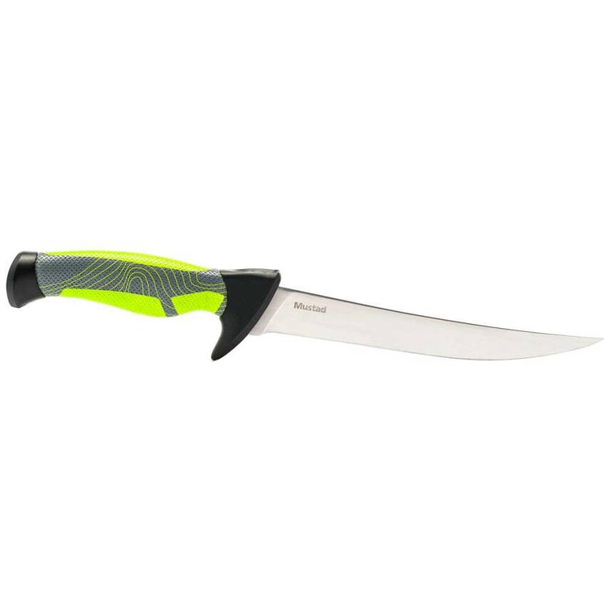 Mustad Taşıma Kılıflı Çelik Fileto Bıçağı - 6 inç Yeşil - 2