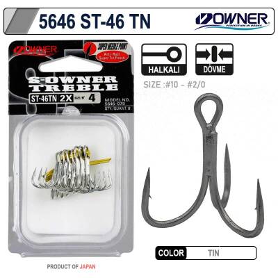 Owner ST-46 Tin Üçlü İğne