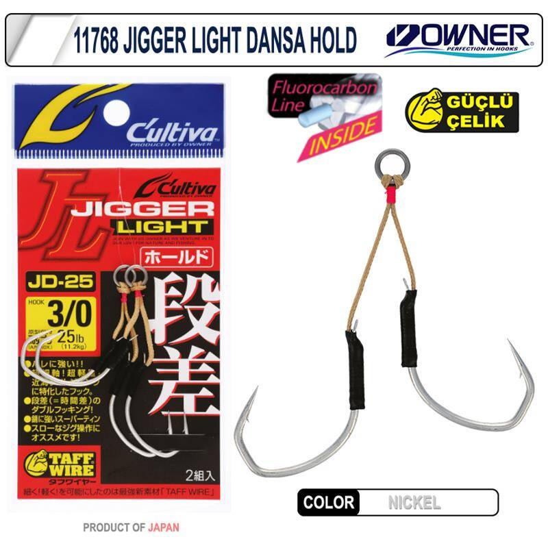 Owner Cultiva 11768 Jigger Light Dansa Hold Assist İğne - 1