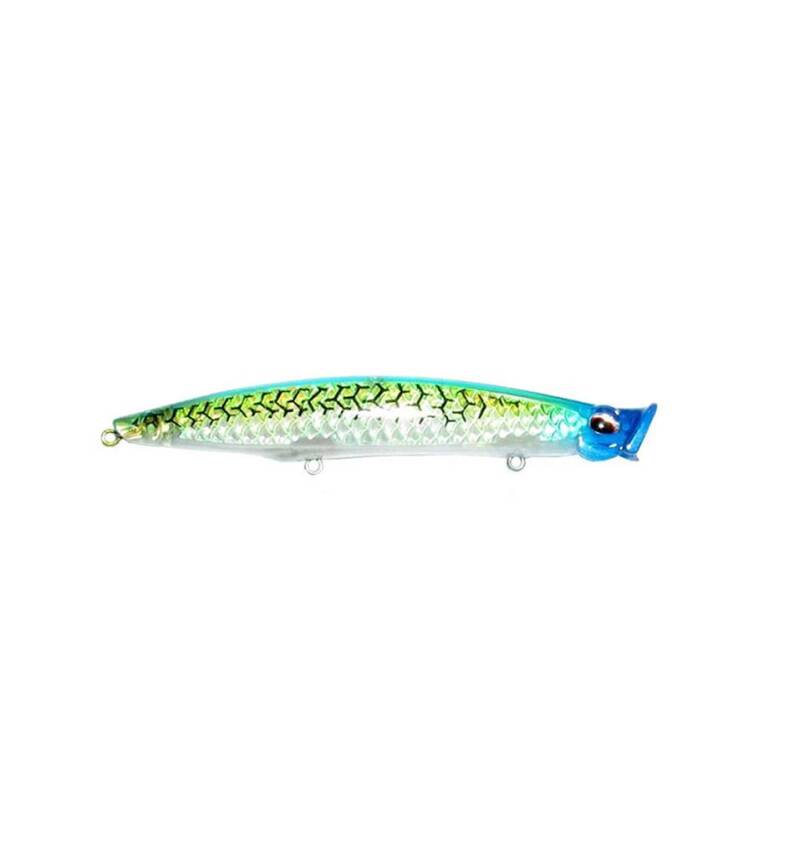 River Pop N Catch 3D 125 12.5cm 19gr Su Üstü Popper Yem - 2