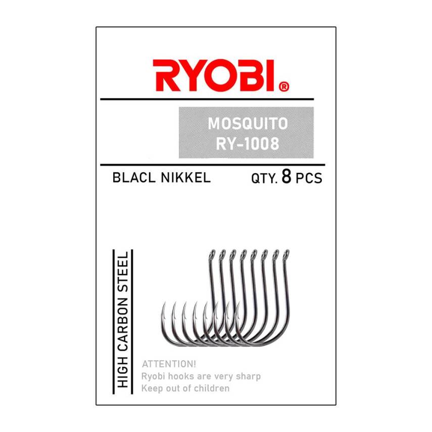 Ryobi RY-1008 MOSQUITO Black Nikel Olta İğnesi - 2