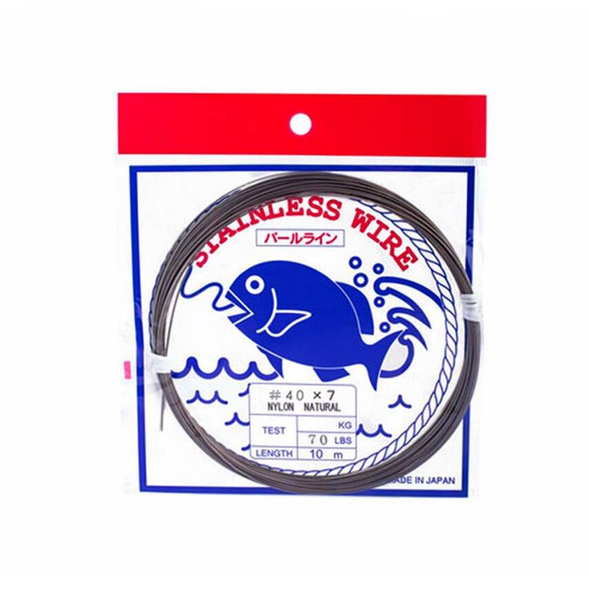 Showa Japan Nylon 1x7 10m Şeffaf Çelik Tel - 1