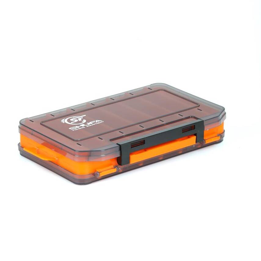 Shufa Lure Box Çift Taraflı Kutu 105mm - Turuncu - 3